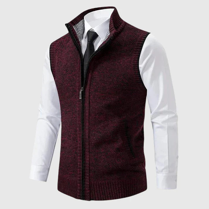 Aleron | Gilet tricoté stylé